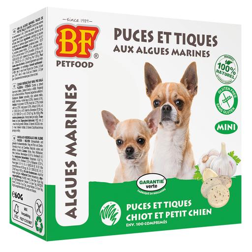 Friandises "puces et tiques" aux algues marines Biofood Mini - 100 comprimés