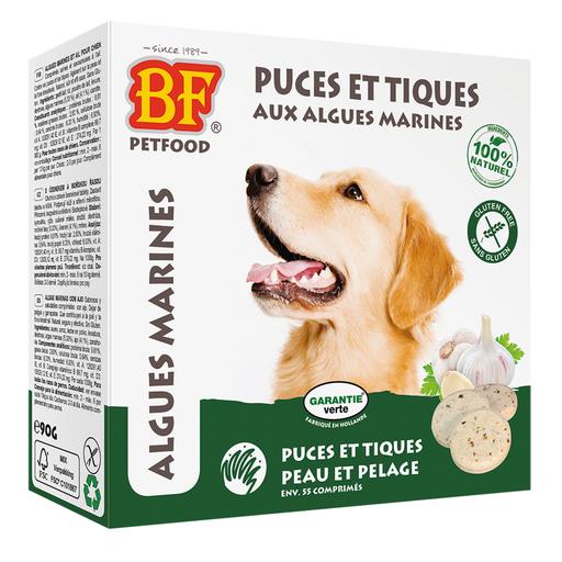Friandises "puces et tiques" aux algues marines Biofood - 55 comprimés