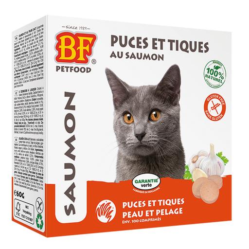 Friandises "Puces et tiques" au saumon Biofood