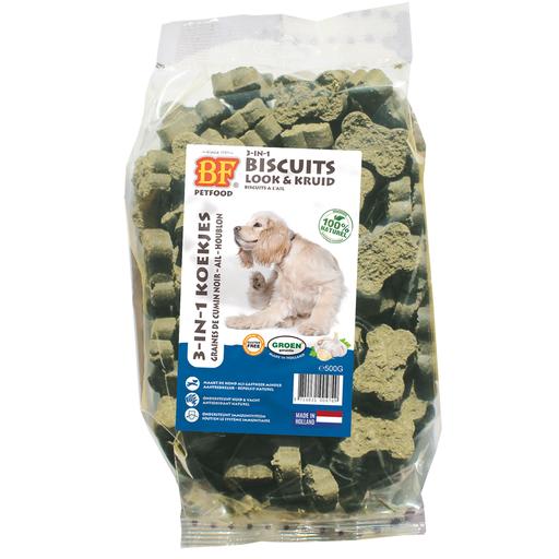 Biscuit à l'ail 3 en 1 puces et tiques : 500g