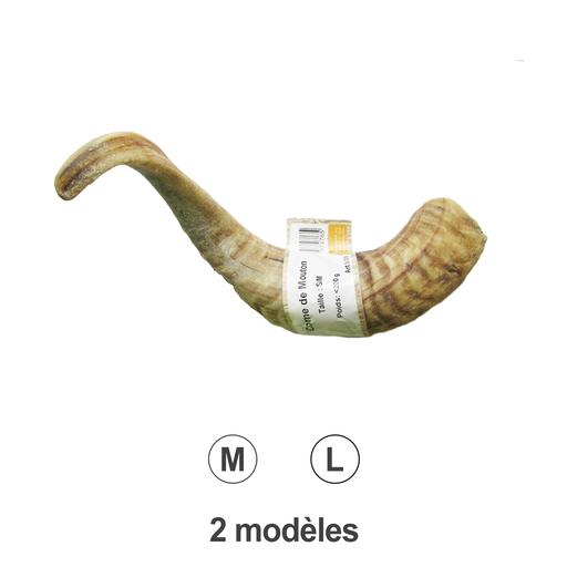 Corne de Mouton Bubimex : Taille S/M (100-200g)