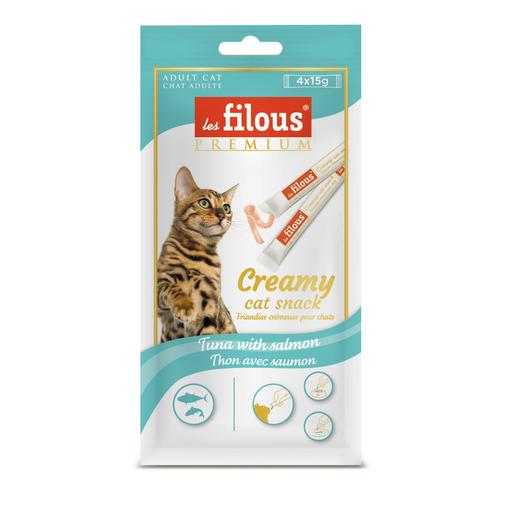 Friandise crémeuse Thon avec Saumon - 60 g