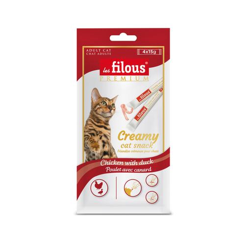 Friandise crémeuse Poulet avec Canard - 60 g